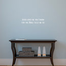 Vinyl Wall Art Decal - Jesus Loves Me This I Know For The Bible Tells Me So - 4.7" x 22" - Modern Lovely Spiritual Quote Sticker For Bedroom Living Room Office Religious Decor 2