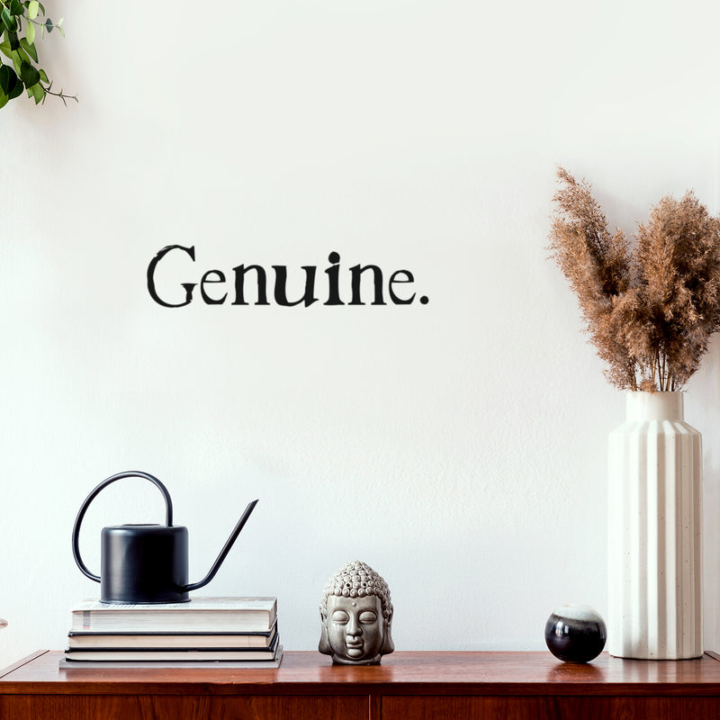 Vinyl Wall Art Decal - Genuine - 4.5" x 20" - Modern Inspirational Positive Self Love Quote Sticker For Home School Office Bedroom Closet Living Room Decor 3