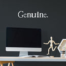 Vinyl Wall Art Decal - Genuine - 4.5" x 20" - Modern Inspirational Positive Self Love Quote Sticker For Home School Office Bedroom Closet Living Room Decor 3