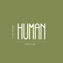 Vinyl Wall Art Decal - Human - 14.5" x 25" - Modern Positive Inspirational Minimalist Quote Sticker For Home Bedroom Living Room School Office Coffee Shop Decor 4