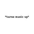 Vinyl Wall Art Decal - *Turns Music Up* - Modern Fun Inspiring Good Vibes Quote Sticker For Bedroom Living Room Teens Room Playroom Office Coffee Store Shop Decor 1