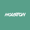 Vinyl Wall Art Decal - Houston - 10" x 55" - Trendy Cool Urban Style L.A City Name Sticker For Office Business Coffee Shop Storefront Garage Gym School Decor 1