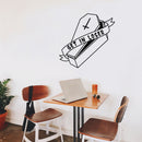 Vinyl Wall Art Decal - Get In Loser -Trendy Fun Halloween Joke Quote Coffin Design Sticker For Living Room Windows Doors Storefront Coffee Shop School Office Spooky Decor 2