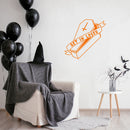 Vinyl Wall Art Decal - Get In Loser - 30" x 15" -Trendy Fun Halloween Joke Quote Coffin Design Sticker For Living Room Windows Doors Storefront Coffee Shop School Office Spooky Decor 3