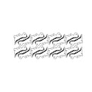 Set Of 16 Vinyl Wall Art Decal - Baby Dinosaurs Pattern - From 4.5" x 5" Each - Lovely Inspirational Fun Design Sticker For Kids Bedroom Playroom Nursery Daycare School Decor 1