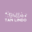 Vinyl Wall Art Decal - Brillas Tan Lindo / You Shine So Pretty - 12" x 25" - Trendy Lovely Inspiring Spanish Quote Sticker For Bedroom Closet School Office Coffee Shop Decor 1