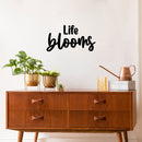 Vinyl Wall Art Decal - Life Blooms - 13. Trendy Positive Inspiring Good Vibes Quote Sticker For Bedroom Closet Living Room School Office Coffee Shop Decor 2