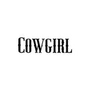 Vinyl Wall Art Decal - Cowgirl - 5. Trendy Fun Lovely Positive Quote Sticker For Home Bedroom Girls Room Playroom Nursery Daycare Office Store Coffee Shop Decor 1