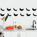 Set Of 20 Vinyl Wall Art Decal - Banana Pattern - From 4. Each - Trendy Lovely Fun Fruit Design Sticker For Home Kitchen Playroom Classroom Coffee Shop Restaurant Decor 3