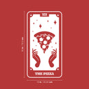 Vinyl Wall Art Decal - Tarot Card The Pizza - 30" x 16" - Humorous Trendy Fun Astrology Design Sticker For Home Kitchen Living Room Office Coffee Shop Restaurant Storefront Decor 4