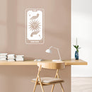 Vinyl Wall Art Decal - Tarot Card The Sun - 30" x 16" - Lovely Trendy inspiring Astrology Design Sticker For Home Bedroom Closet Living Room Coffee Shop Office Storefront Decor 3