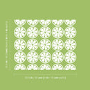 Set Of 25 Vinyl Wall Art Decal - Half Lemons Pattern - From 4" x 4" Each - Trendy Fun Fruit Design Sticker For Home Kitchen Playroom Classroom Coffee Shop Restaurant Office Decor 4