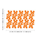 Set Of 20 Vinyl Wall Art Decal - Balloon Dogs Pattern - From 5" x 5" Each - Trendy Cool Fun Puppy Design Sticker For Kids Room Playroom Classroom Daycare Toy Store Office Decor 4