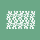 Set Of 20 Vinyl Wall Art Decal - Balloon Dogs Pattern - From 5" x 5" Each - Trendy Cool Fun Puppy Design Sticker For Kids Room Playroom Classroom Daycare Toy Store Office Decor 1