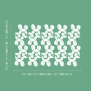 Set Of 20 Vinyl Wall Art Decal - Balloon Dogs Pattern - From 5" x 5" Each - Trendy Cool Fun Puppy Design Sticker For Kids Room Playroom Classroom Daycare Toy Store Office Decor 4