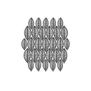 Set Of 29 Vinyl Wall Art Decal - Leaves Outline Pattern - From 4" x 1.8" Each - Modern Fun Minimalist Plants Design Sticker For Home Living Room Playroom School Office Store Decor 1