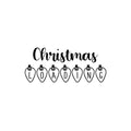 Vinyl Wall Art Decal - Christmas Loading - Trendy Cute Holiday Season Quote Sticker For Living Room Dining Room Storefront Window Door Coffee Shop Decor 1