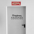 Vinyl Wall Art Decal - Christmas Loading - 11" x 25" - Trendy Cute Holyday Season Quote Sticker For Living Room Dining Room Storefront Window Door Coffee Shop Decor 3