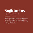 Vinyl Wall Art Decal - Sagittarius Zodiac Sign Definition - 12.5" x 25" - Modern Fun Inspirational Astrology Quote Sticker For Home Bedroom Living Room Closet Office Coffee Shop Decor 1