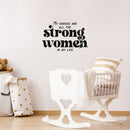 Vinyl Wall Art Decal - My Heroes Are All The Strong Women In My Life - Lovely Inspiring Feminine Quote Sticker For Closet Living Room Boutique Beauty Saloon Office Decor 3