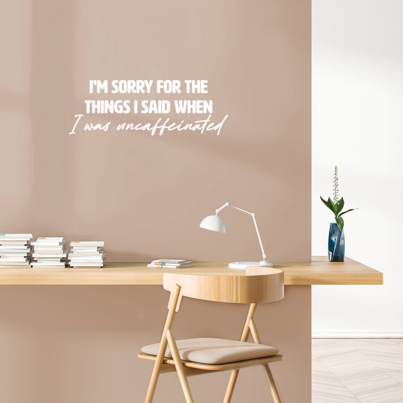 Vinyl Wall Art Decal - Date Someone Who Knows How You Like Your Coffee - 13" x 30" - Trendy Sarcasm Funny Cafe Quote Sticker For Home Kitchen Bedroom Store Living Room Work Office Kitchenette Decor 3