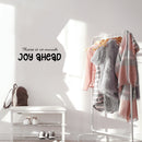 Vinyl Wall Art Decal - There Is So Much Joy Ahead - 8" x 25" - Motivational Inspirational Positive Lifestyle Quote Sticker For Home Bedroom Living Room Office  Decor 3