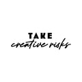 Vinyl Wall Art Decal - Take Creative Risks - Modern Motivational Optimism Educational Quote Home School Office Classroom Playroom Kids Room Decor 1