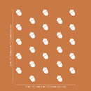 Set Of 20 Vinyl Wall Art Decal - Acorn Pattern - From 4" x 4" Each - Cute Adhesive Stickers Minimal Design For Children Bedroom Home School Kids Room Decor 4