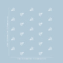 Set Of 25 Vinyl Wall Art Decal - Paper Plane Pattern - From 3.25" x 5" Each - Cute Adhesive Sticker Minimal Design For Children Bedroom Home School Kids Playground Decor 4