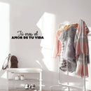 Vinyl Wall Art Decal - Tú Eres El Amor De Tu Vida / You Are The Love If Your Life - Inspirational Self Esteem Spanish Quote Sticker For Home Bedroom Closet Living Room Decor 3