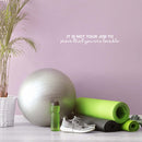 Vinyl Wall Art Decal - It Is Not Your Job To Prove That You Are Lovable - 4" x 25" - Trendy Inspirational Self Love Quote Sticker For Home Office Bedroom Decor 2