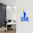 Vinyl Wall Art Decal - Land Of Freedom And Dreams - 7.5" x 30" - Modern Motivational Life Quote Sticker For Home Office Bedroom Closet Living Room Coffee Shop Decor 3