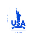 Vinyl Wall Art Decal - Land Of Freedom And Dreams - 7.5" x 30" - Modern Motivational Life Quote Sticker For Home Office Bedroom Closet Living Room Coffee Shop Decor 4