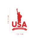 Vinyl Wall Art Decal - Land Of Freedom And Dreams - 7.5" x 30" - Modern Motivational Life Quote Sticker For Home Office Bedroom Closet Living Room Coffee Shop Decor 4