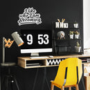 Vinyl Wall Art Decal - I Like Who I Am Becoming - 12" x 17" - Modern Lovely Inspiring Self Esteem Quote Sticker For Home Bedroom Closet Living Room Playroom Classroom Coffee Shop Decor 2