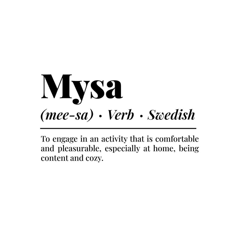 Vinyl Wall Art Decal - Mysa Definition - 12" x 20" - Trendy Motivating Lovely Positive Fun Quote Sticker For Home Bedroom Closet Living Room Office School Coffee Shop Decor 1