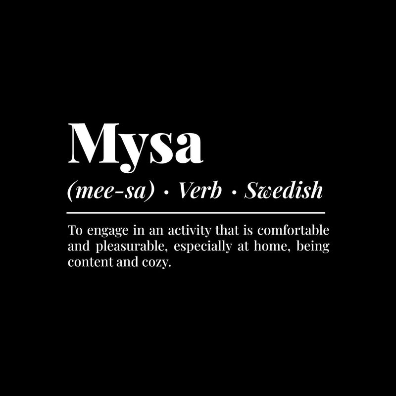 Vinyl Wall Art Decal - Mysa Definition - 12" x 20" - Trendy Motivating Lovely Positive Fun Quote Sticker For Home Bedroom Closet Living Room Office School Coffee Shop Decor 1