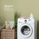 Vinyl Wall Art Decal - Momster Definition - 7" x 12" - Trendy Positive Funny Quote Sticker For Home Bedroom Closet Living Room Laundry Room Kitchen Family Room Decor 2