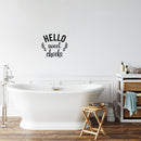 Vinyl Wall Art Decal - Hello Sweet Cheeks - 18" x 20" - Trendy Motivational Lovely Funny Design Quote Sticker For Home Bedroom Closet Mirror Bathroom Decor 3