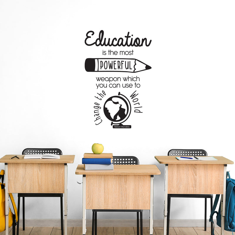 Vinyl Wall Art Decal - Class Rules - - Cute Educational Back to School Quote Sticker For Classroom Kids Room Home Kindergarten Fun Playroom Preschool Decor 3