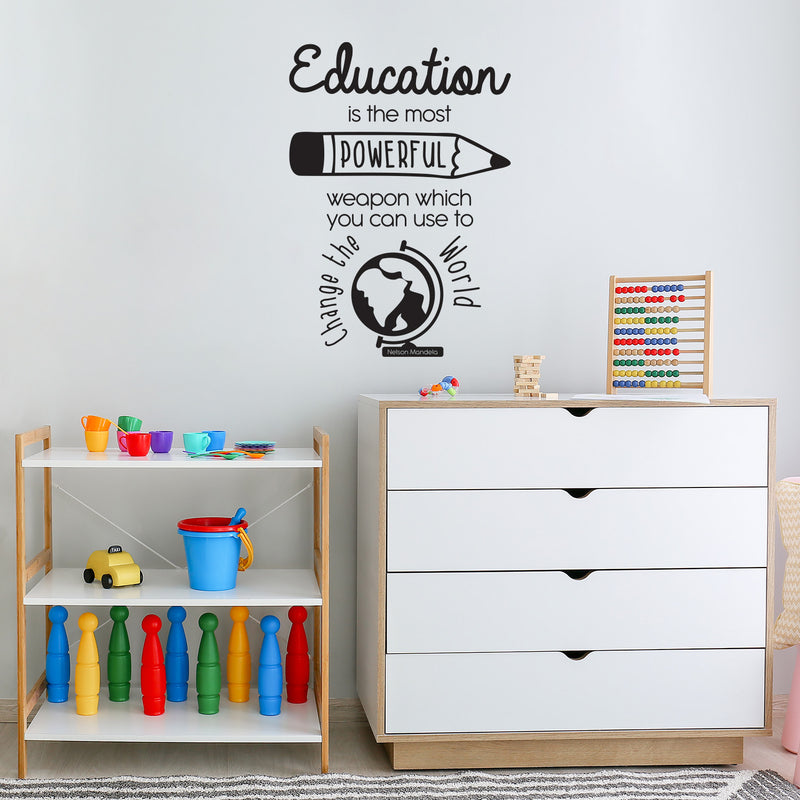 Vinyl Wall Art Decal - Class Rules - - Cute Educational Back to School Quote Sticker For Classroom Kids Room Home Kindergarten Fun Playroom Preschool Decor 2