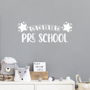 Vinyl Wall Art Decal - Hello Pre School - 11.5" x 30" - Cute Educational Quote Sticker For Classroom Kids Room Home Kindergarten Fun Playroom Preschool Decor 2