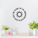Vinyl Wall Art Decal - In The Morning When I Rise Give Me Jesus - Modern Inspiring Lovely Spiritual Quote Sticker For Bedroom Living Room Coffee Shop Religious Center Decor 2