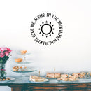 Vinyl Wall Art Decal - In The Morning When I Rise Give Me Jesus - Modern Inspiring Lovely Spiritual Quote Sticker For Bedroom Living Room Coffee Shop Religious Center Decor 3