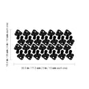 Set Of 29 Vinyl Wall Art Decal - Mushroom Pattern - From Each - Modern Fun Lovely Food Design Sticker For Home Kitchen Playroom Classroom Coffee Shop Restaurant Office Decor 4