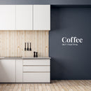 Vinyl Wall Art Decal - Coffee A Legal Drug - 6.5" x 16" - Trendy Motivational Adult Funny Caffeine Quote Sticker For Home Kitchen Coffee Shop Office Restaurant Storefront Humor Decor 2
