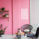 Vinyl Wall Art Decal - Good Bad - 37" x 22" - Trendy Motivational Positive Vibes Quote Sticker For Home Living Room Office School Classroom Office Coffee Shop Decor 3