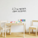 Vinyl Wall Art Decal - No Mistakes Happy Accidents - 8. Trendy Positive Quote Sticker For Home Office Bedroom Kids Room Playroom Nursery Daycare Classroom Decor 2