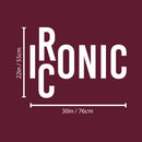 Vinyl Wall Art Decal - IRCONIC - 22" x 30" - Trendy Motivational Positive Good Vibes Quote Sticker For Bedroom Living Room Office School Classroom Coffee Shop Decor 4