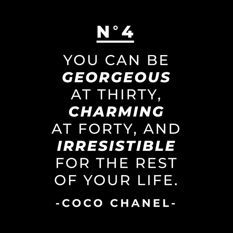 Vinyl Wall Art Decal - You Can Be Gorgeous At Thirty - 21" x 15" - Modern Inspirational Lovely Good Vibes Quote Sticker For Closet Boutique Beauty Saloon Office Coffee Shop Storefront Decor 1